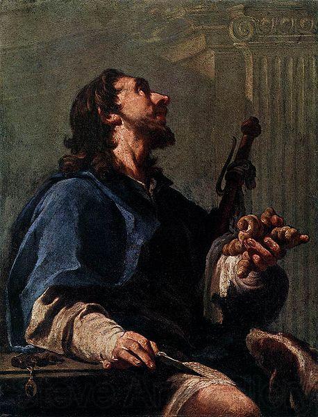 Giambattista Pittoni Saint Roch Spain oil painting art